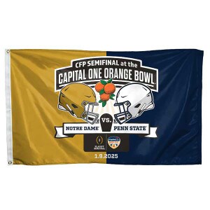 flag Capital One Orange Bowl Notre Dame vs Penn State 1.9.2025